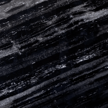 “Silver Black marble slab with black base and dramatic silver streaks from Nujum Al-Rukham in Saudi Arabia.”